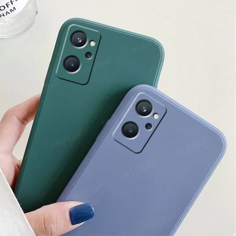 OPPO Realme 9i Case Shockproof TPU Soft Cover 8 Pro 8i phone case phone protector cover leather phone case