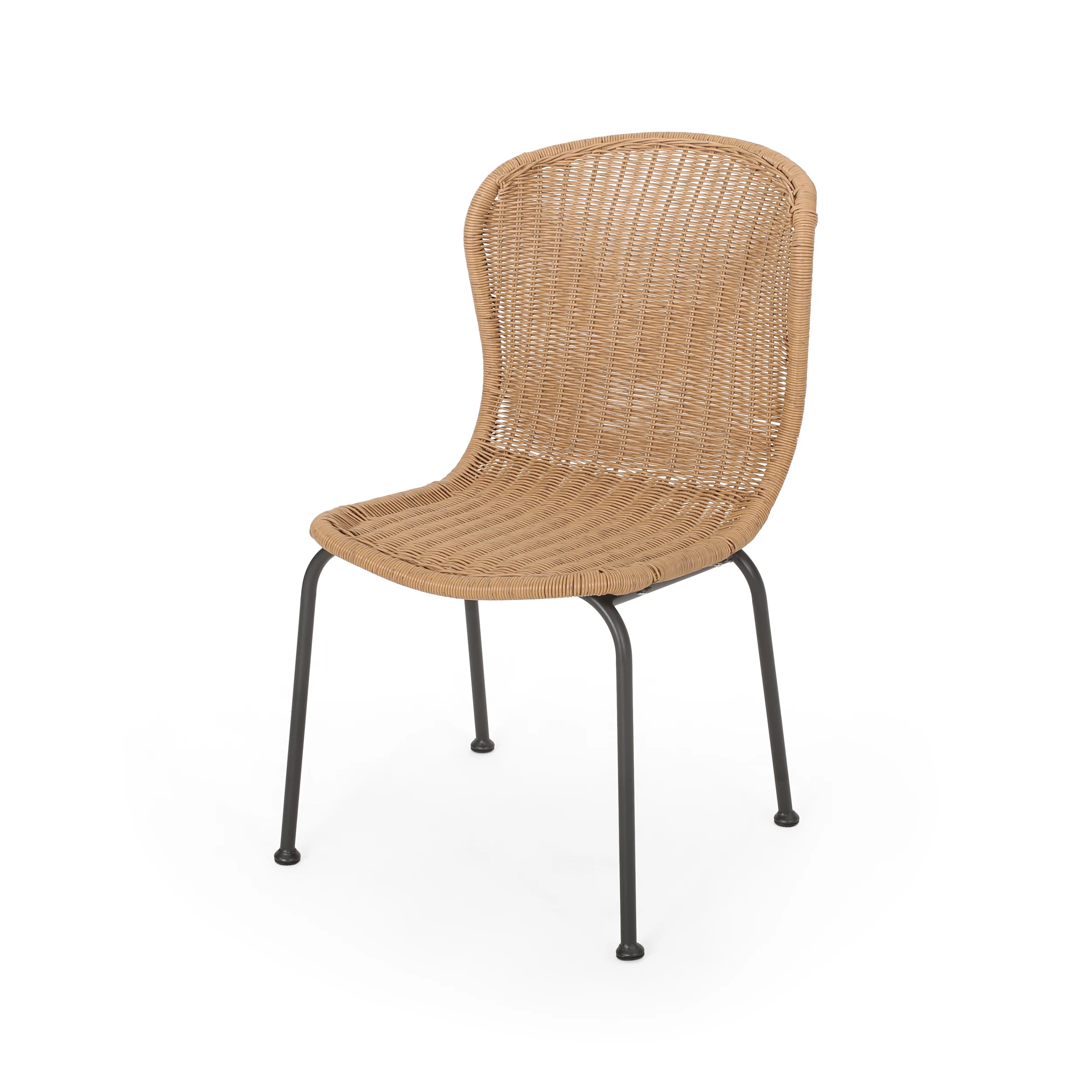 

Faux Rattan Crafted Chair Set