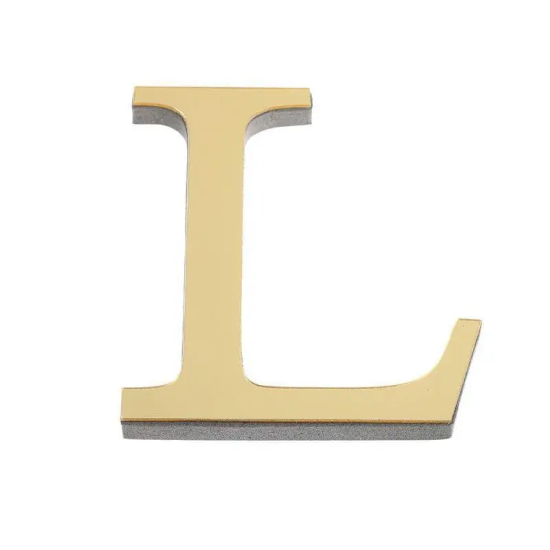 Three-dimensional Wall Stickers Modern Fashionable No Residue Highest Evaluation Smooth Best Selling Luxury Golden Mirror Decal