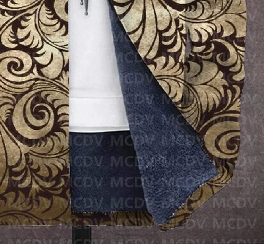 Men's Plush Thick Long-Sleeved Coat Cardigan Psychedelic Flower 3D Prined Fleece Hooded Overcoat Unisex Thick Warm Jacket