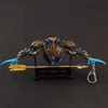 World of Warcraft Weapon Thori'dal, The Stars' Fury Bow Sunwell Kil'jaeden Game Peripheral 18cm Metal Weapon Model Sword Toys 2