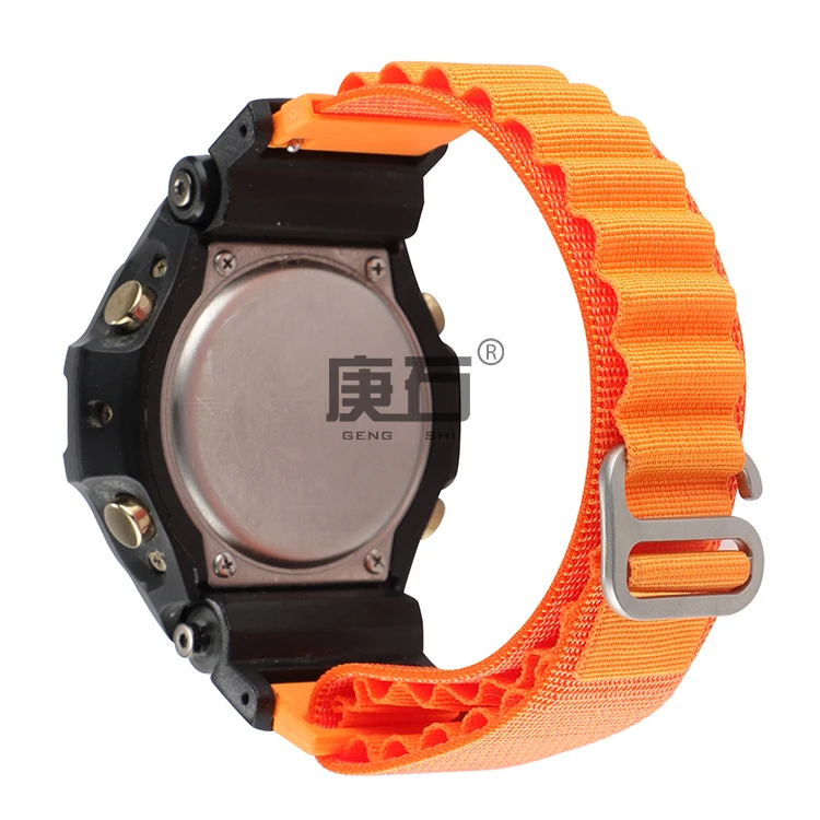 Alpine loop band Nylon Watch Band Strap For Casio GR B100 GR B200