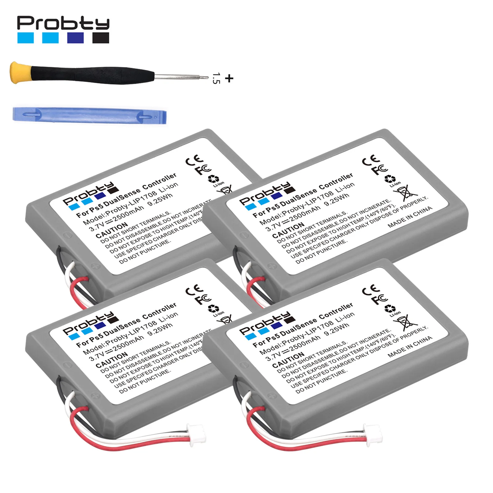 Batteria Di Ricambio Lip1078 Ps5 2500Mah Per Controller Wireless Sony Ps5 Dualsense Cfi-Zct1W