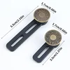 6 pcs Jeans and Pants Button Extenders: Universal Wait Expanander for Women and men, Instant Band Extension Solution 3