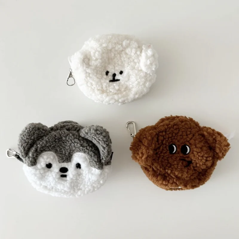 

Милая плюшевая прогулочная сумка для щенков, лопата для уборки домашних питомцев, сумка для хранения отходов, аксессуары для маленьких собак