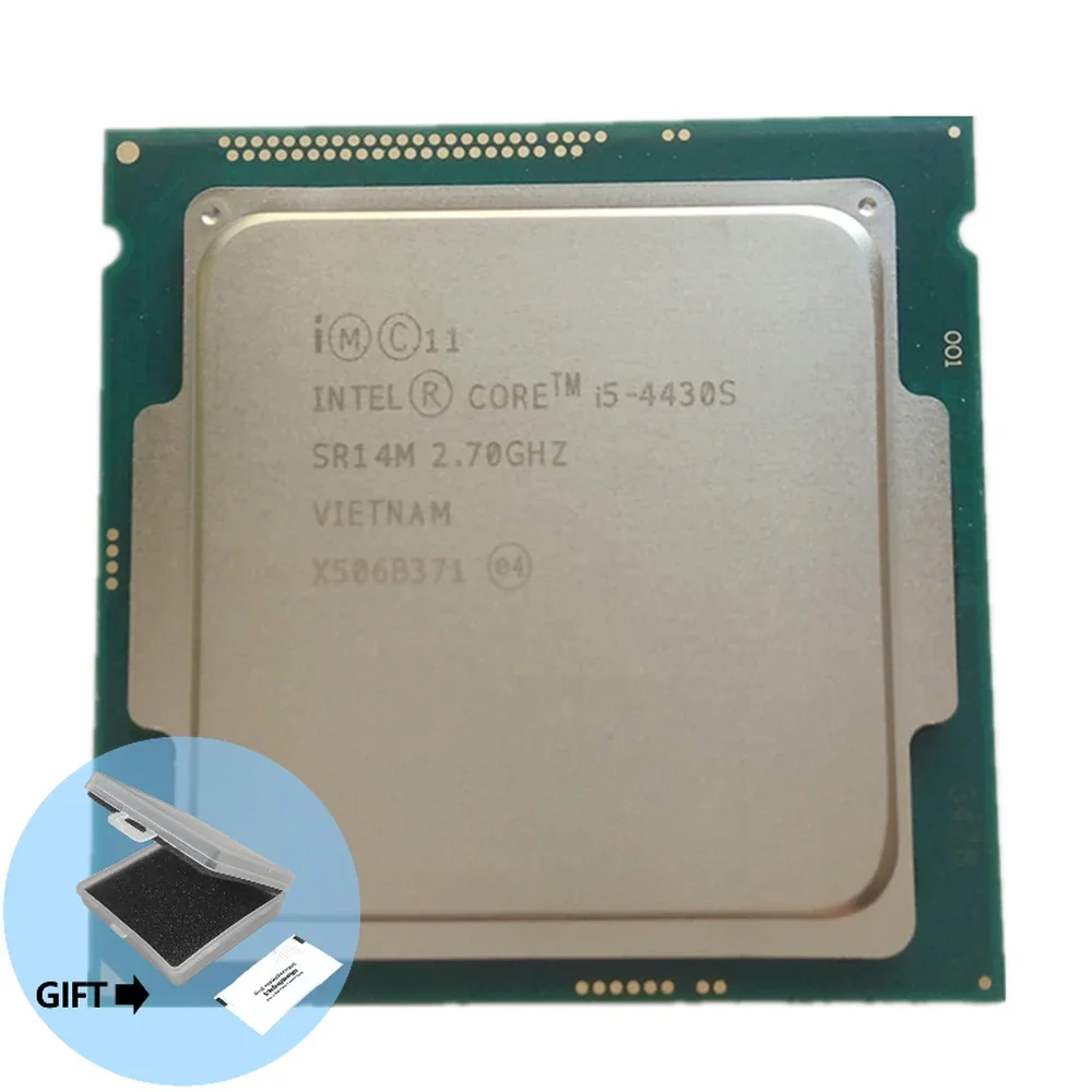 

Intel Core i5-4430S i5 4430S Quad-Core 2.7GHz 6M Cache LGA 1150 Desktop CPU Processor