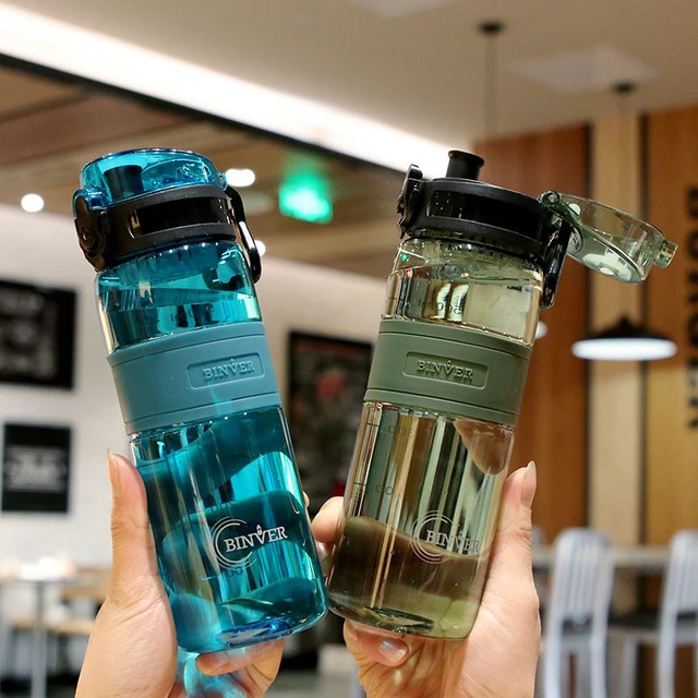 Leak-proof Sports Water Bottle With Straw - Portable And Durable