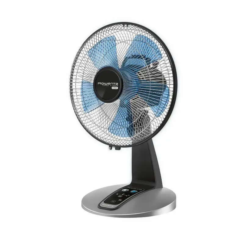 

Advanced 12" Electronic Table Fan Turbo Oscillating Silence Extreme in Jet Black for Powerful Cooling