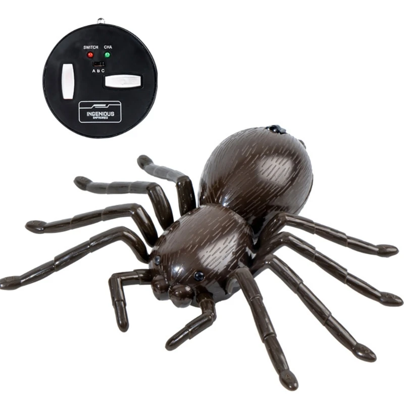 

Electronic Pet Remote Control Simulation Eye Spiders Halloween Toy Dropship