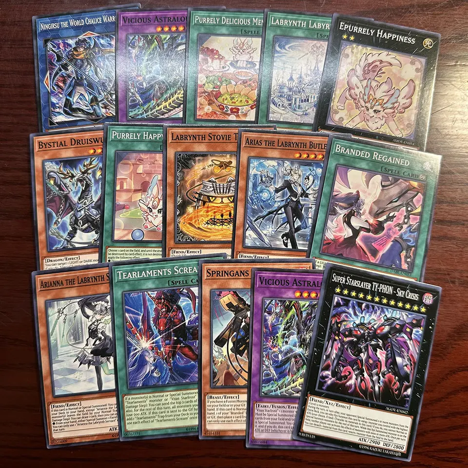 54 Piece Yu Gi Oh Cards Competitive Set