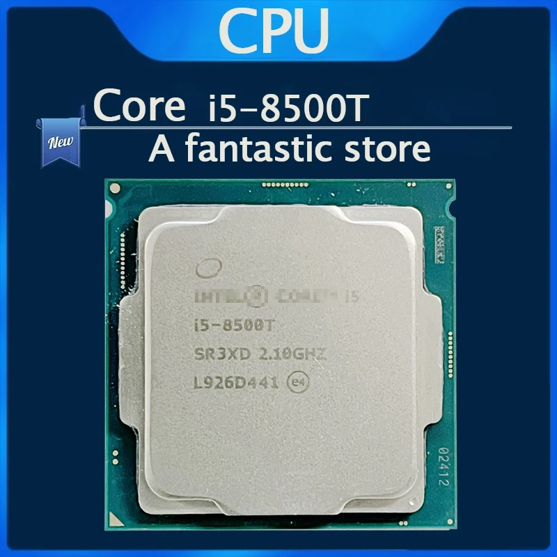 

Used Intel Core i5-8500T i5 8500T 2.1GHz Six-Core Six-Thread CPU Processor 9M 35W LGA 1151