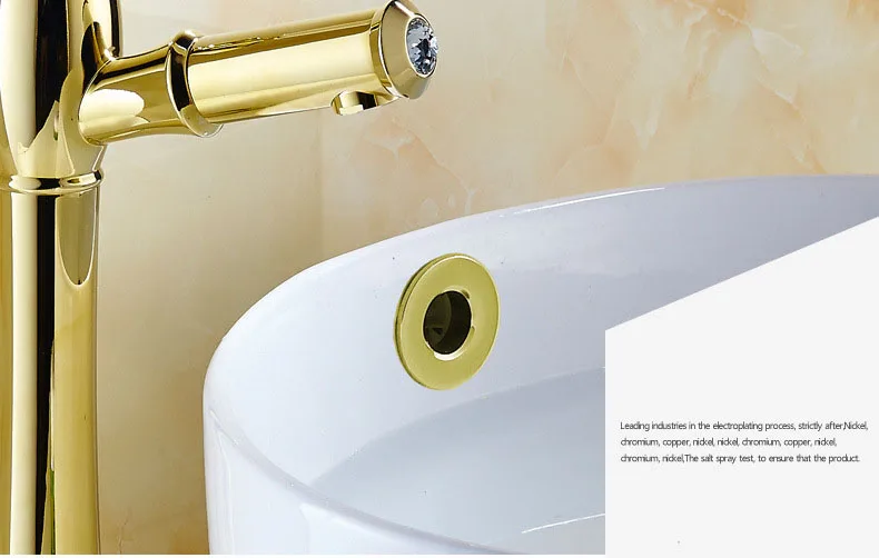 Overflow Cover Black Silver Gold Vintage Bronze Brass Bathroom Basin Faucet Sink With Sixfoot