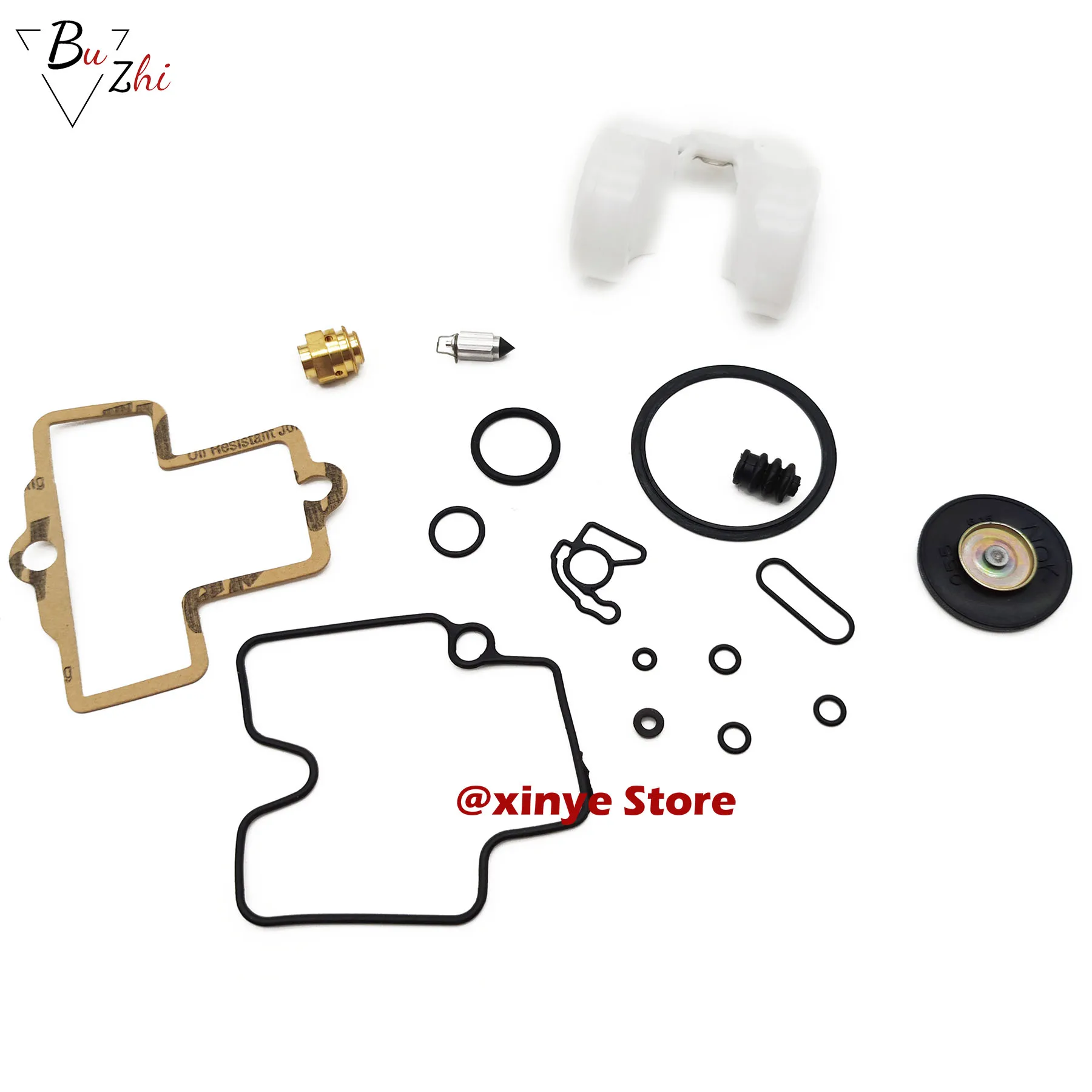 BANWAY Carburetor Repair Kit – For KTM EXC520 & 520SX 2000-2002 (Aluminum/Brass/Rubber)