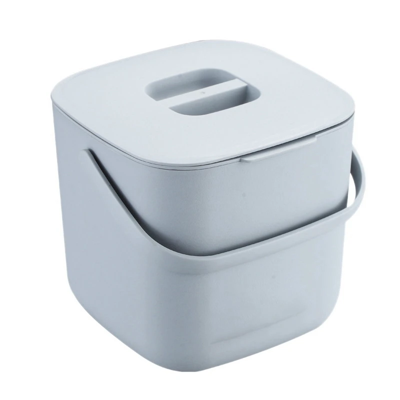 

Double Layer Kitchen Food Waste Trash Can Compost With Drainer Rubbish Container Organizer Accessories Tools