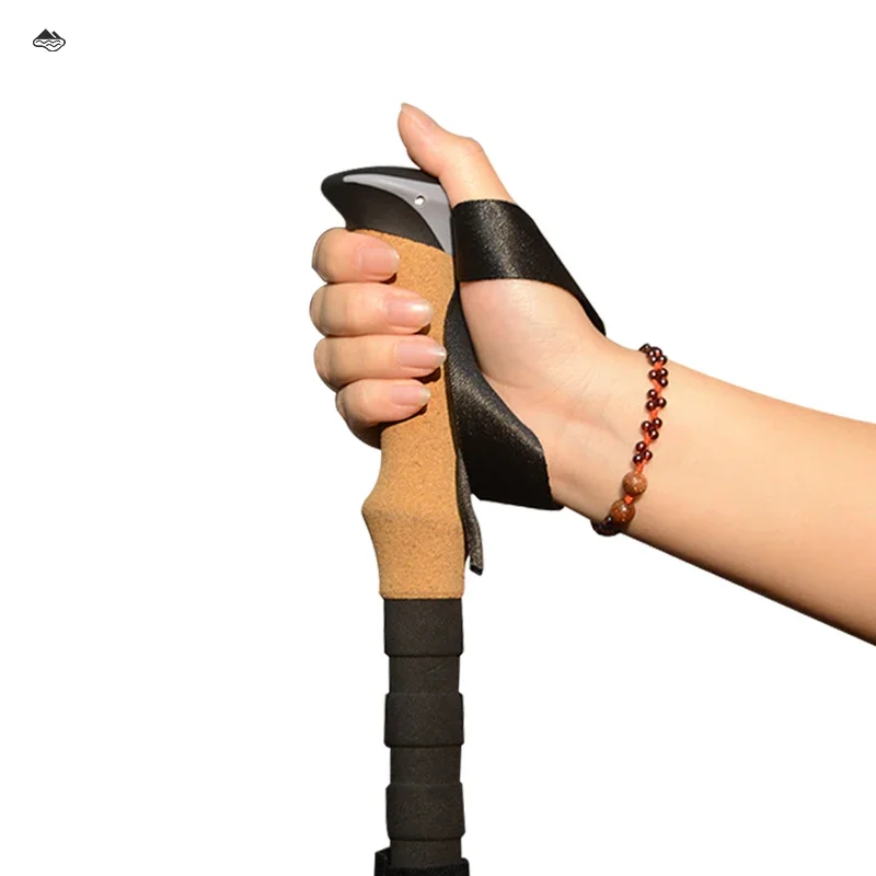 BUB Real Carbon Fiber Outdoor Hiking Cane Carbon Retractable Folding Cane Climbing Equipment Multifunctional Light