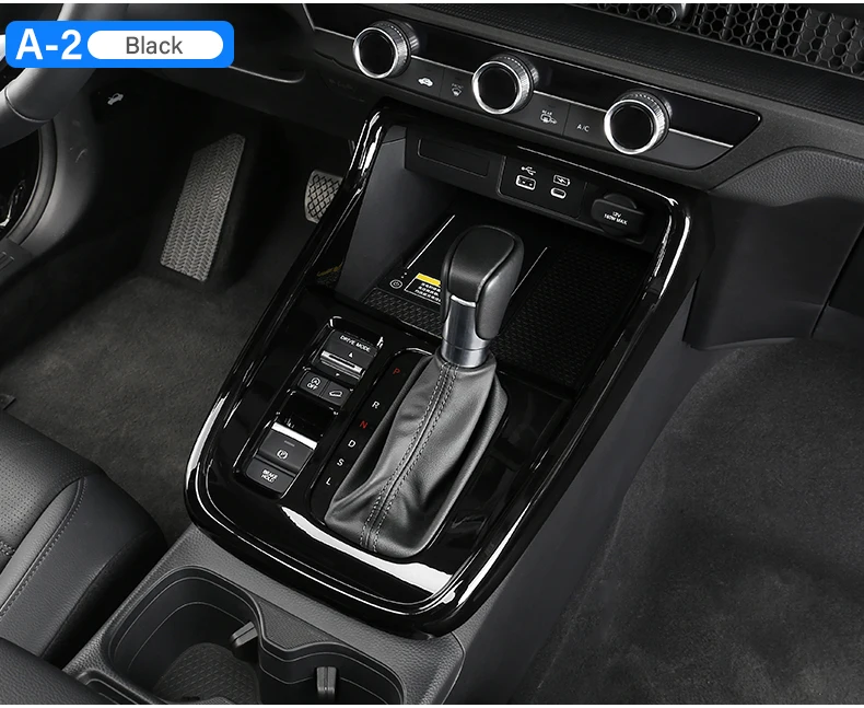 Für Honda CR-V 6th Gen 2023 2024 2025 CRV Hybrid ABS Carbon Auto Getriebe Shift Panel Abdeckung Trim Aufkleber dekoration Zubehör – Detail 16