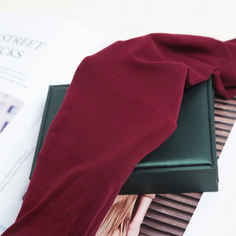 Vintage Red Women Pantyhose Spring Autumn Velvet Seamless Elastic Long Stockings Fashion Gothic Lingerie Girls Sexy Tights