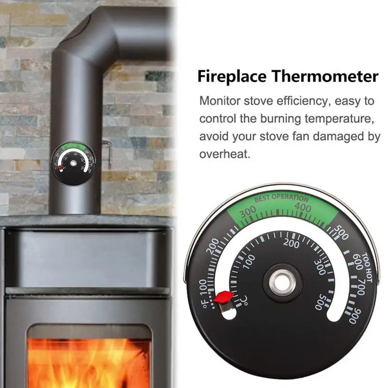 3-farbiges Thermometer Für Kaminöfen Mit Magnet Produktbild-Vorschau 14