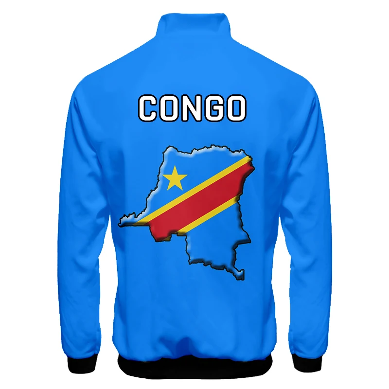 Zaire DR Congo Flag Zip up Hoodies Jacket Pants Tracksuit Men Print Oversize African Pullover Sweatshirt Unisex Clothes Dropship 6