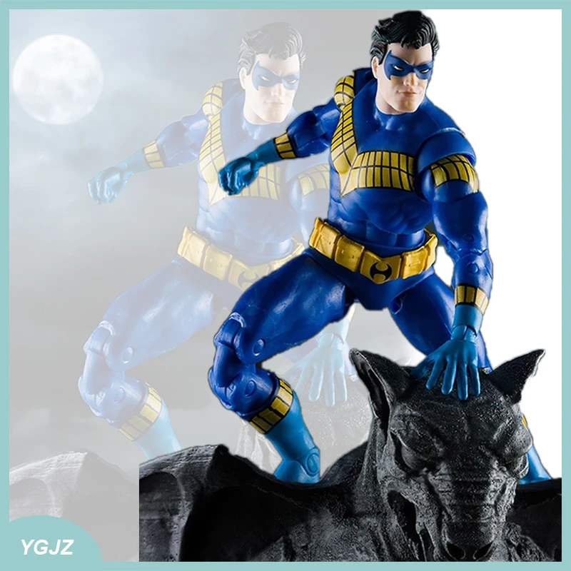 

Mcfarlane Toys Nightwing Knightfall Action Figure 7 Inch Anime Figures Figurine Model Dolls Kid Gifts