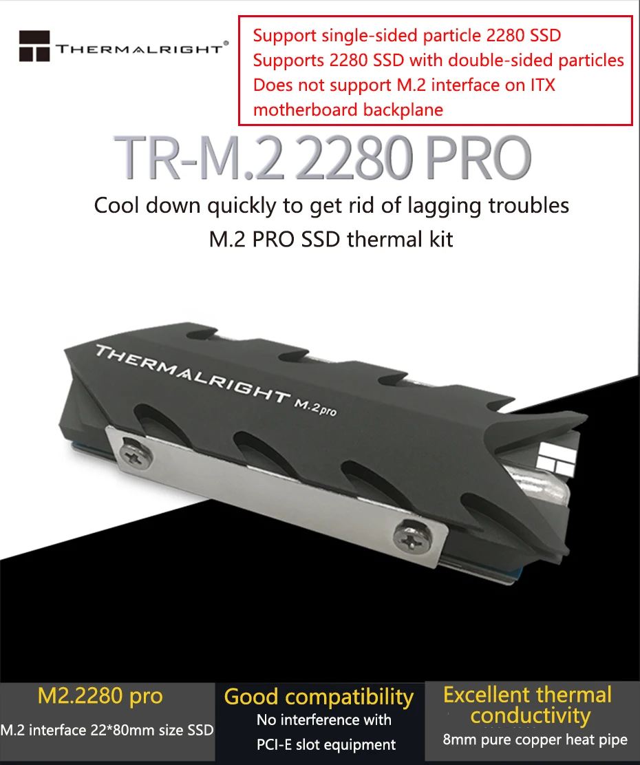 Thermalright m.2 2280 pro argb liga de