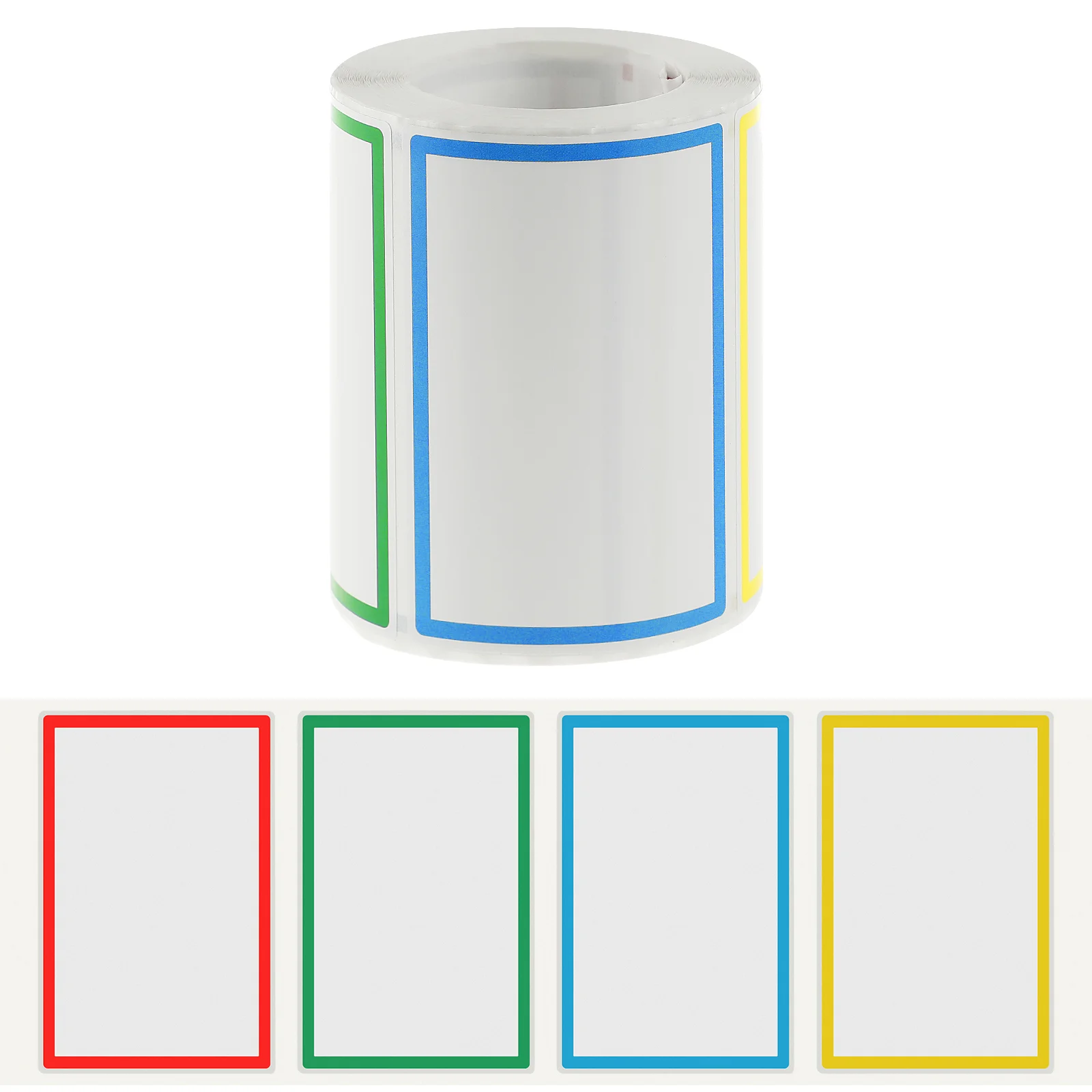 

300 Pcs Color Label Stickers Waterproof Labels Adhesive Nail for Name Tags Blank