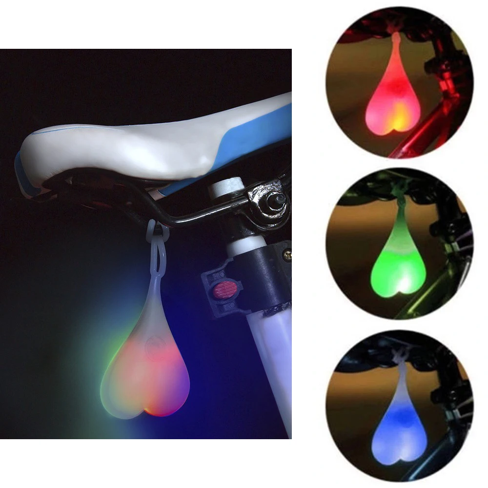 Bicycle Lights Bicycle Egg Light Mountain Bike Night Riding Creative Tail Light Riding Equipment Bicycle Accessories Warning Personality