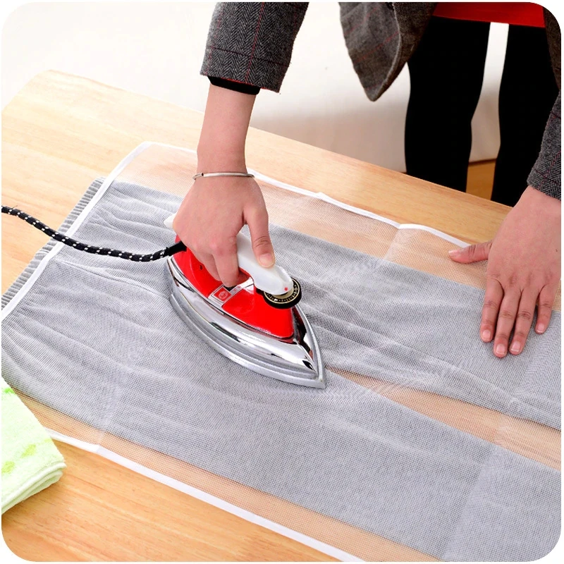 Ironing Protection Pad Ironing Board Cover 90x40cm High Temperature Ironing Cloth Ironing Pad Cover Household Protective Insulation Against Pressing Pad Boards Mesh Cloth