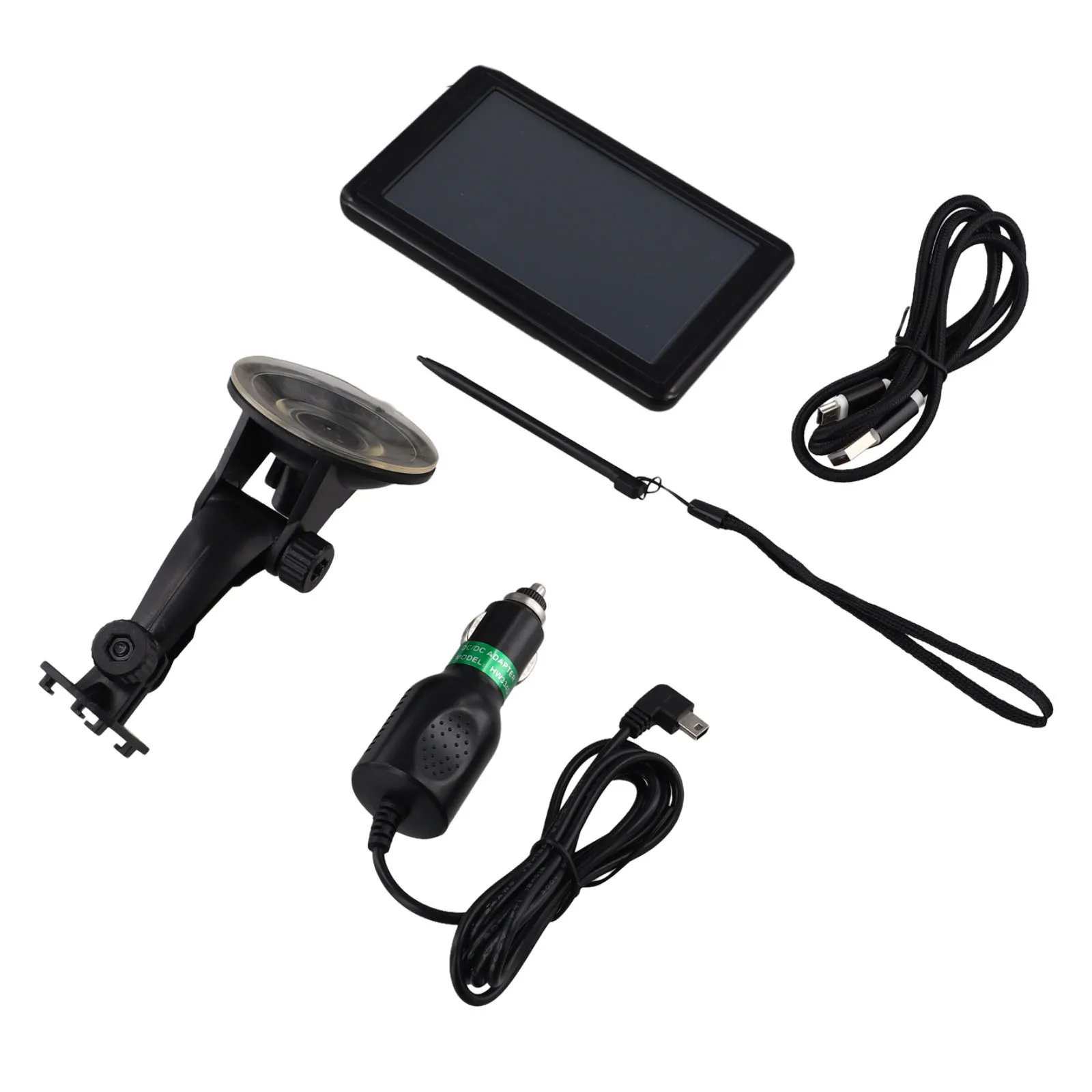United Kingdom GPS Car Navigation Car Adapter Black Supports 32G TF Card TFT Touch Screen FM Transmitter For Cars