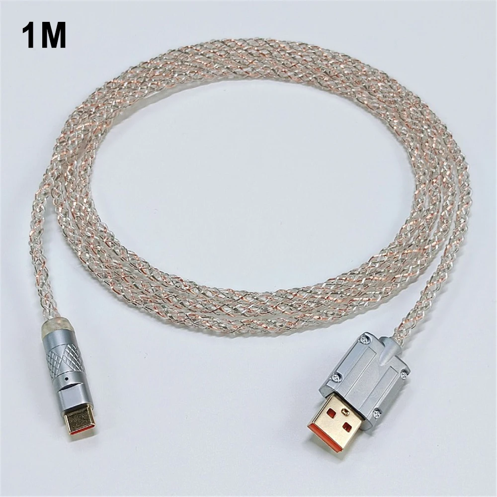 

Full Protocol 1/1.6M Data Cable Type-c USB Phone Charging Cable RGB Light-emitting Keyboard Cable