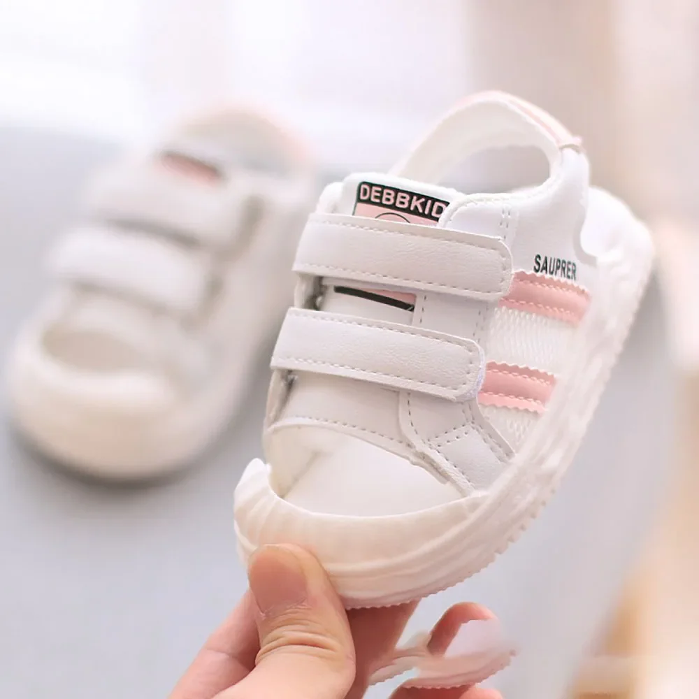 PU Leather Summer Sandals Children Trend Fashion Boys Girls Beach Shoes Anti-slippery Soft-soled Toddler Shoes Footwear beach shoes children sandals kids shoes kids sandals