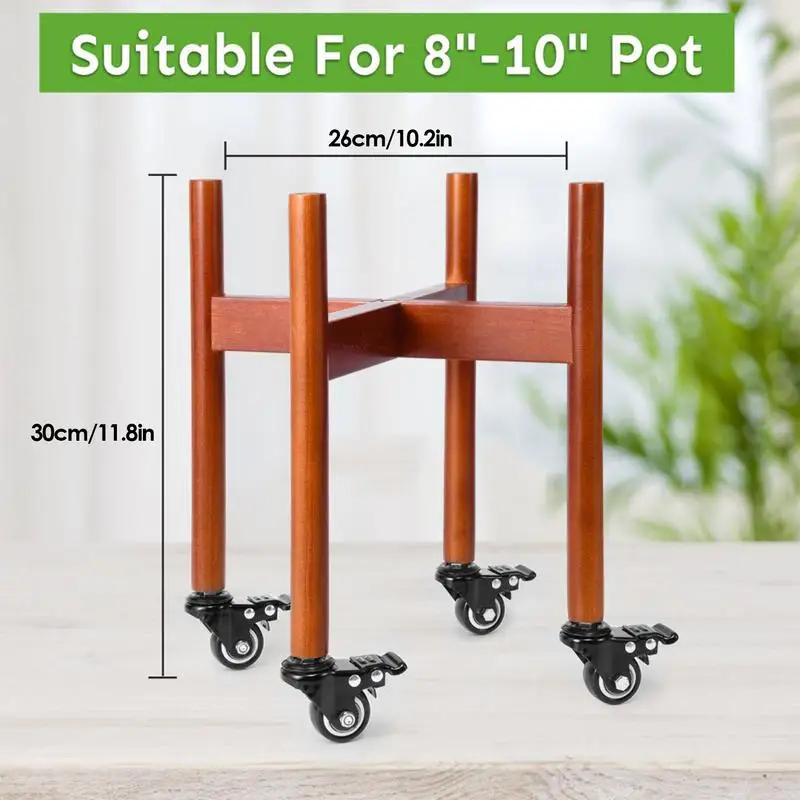 Tall Plant Stand With Wheels Tall Rolling Plant Stand Wheel On Wheels For Heavy Pots Holder Pot For