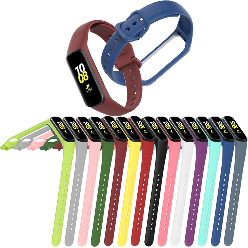 

Новый Силиконовый ремешок для наручных часов для Samsung Galaxy Fit 2 SM-R220