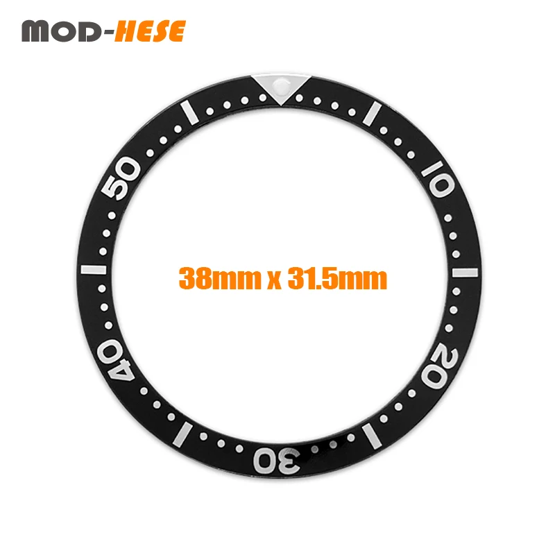 Premium Aluminium Flat Bezel Insert Ring - 38mmx31.5mm