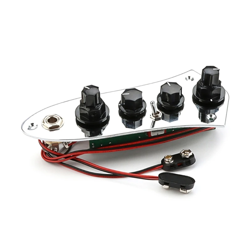

4 Way Switch Control Plate Wiring Harness Kits for Jazzes Bass Replacement Part High Quality