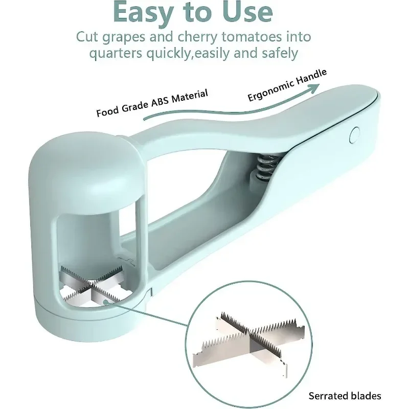 Fruit Slicer Grape Cutter Kitchen Gadgets Convenient for Cutting Small Fruits Easy for Children To Eat fruit slicer