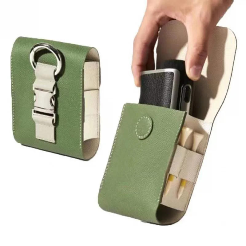 

Golf Rangefinder Magnetic Case Leather Storage Case For Ranging Instrument Shockproof Waterproof Diastimeter Case For Golf