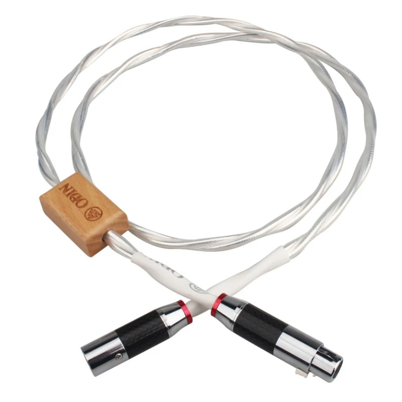 

Hi-end Odin XLR Digital Coaxial Cable 110Ohm AES/EBU Full Signal Shielding Silver Plated HiFi Audio Line