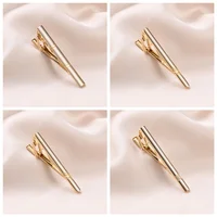 8 PCS Gold Color Tie Clips Set With Gift Box Wedding Guests Gifts For Man Shirt Cufflinks Men's Gift Luxury Jewelry For Husband 4