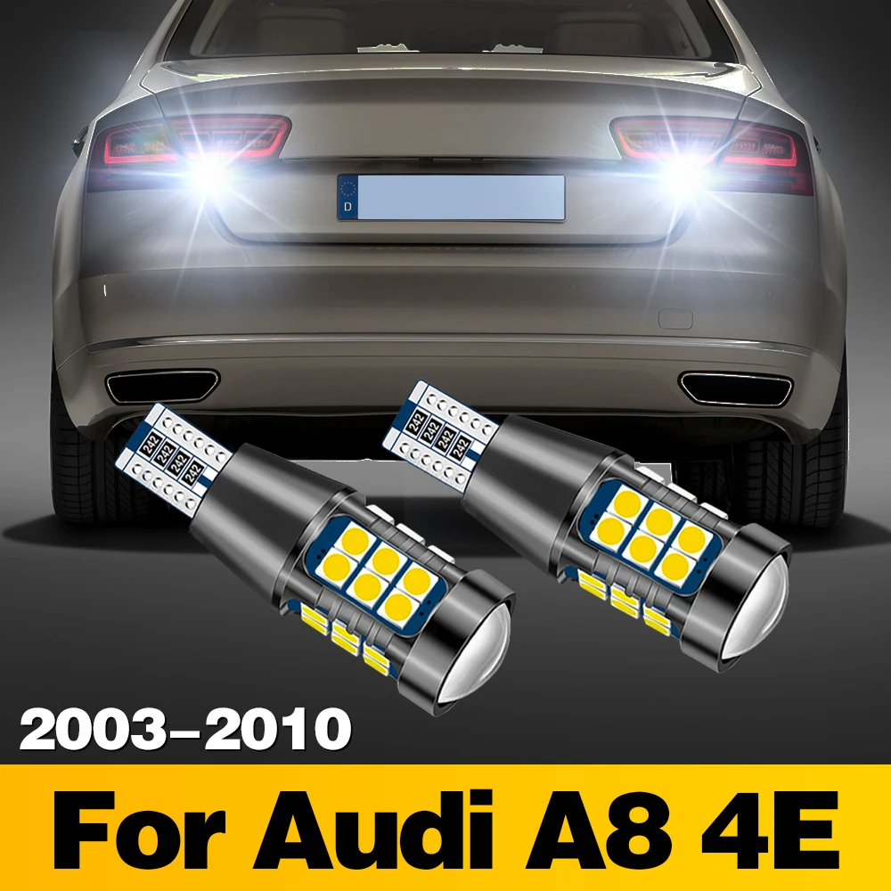

2 шт., лампы для Audi A8 4E 2003 2004 2005 2006 2007 2008 2009 Canbus T15 W16W