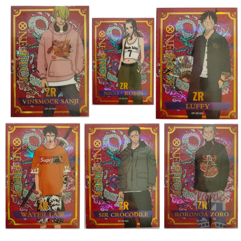 

Anime Kabago One Piece Monkey D. Luffy Nami Roronoa Zoro Boa Hancock Trafalgar D water Law Zr Card New Collections Birthday Gift