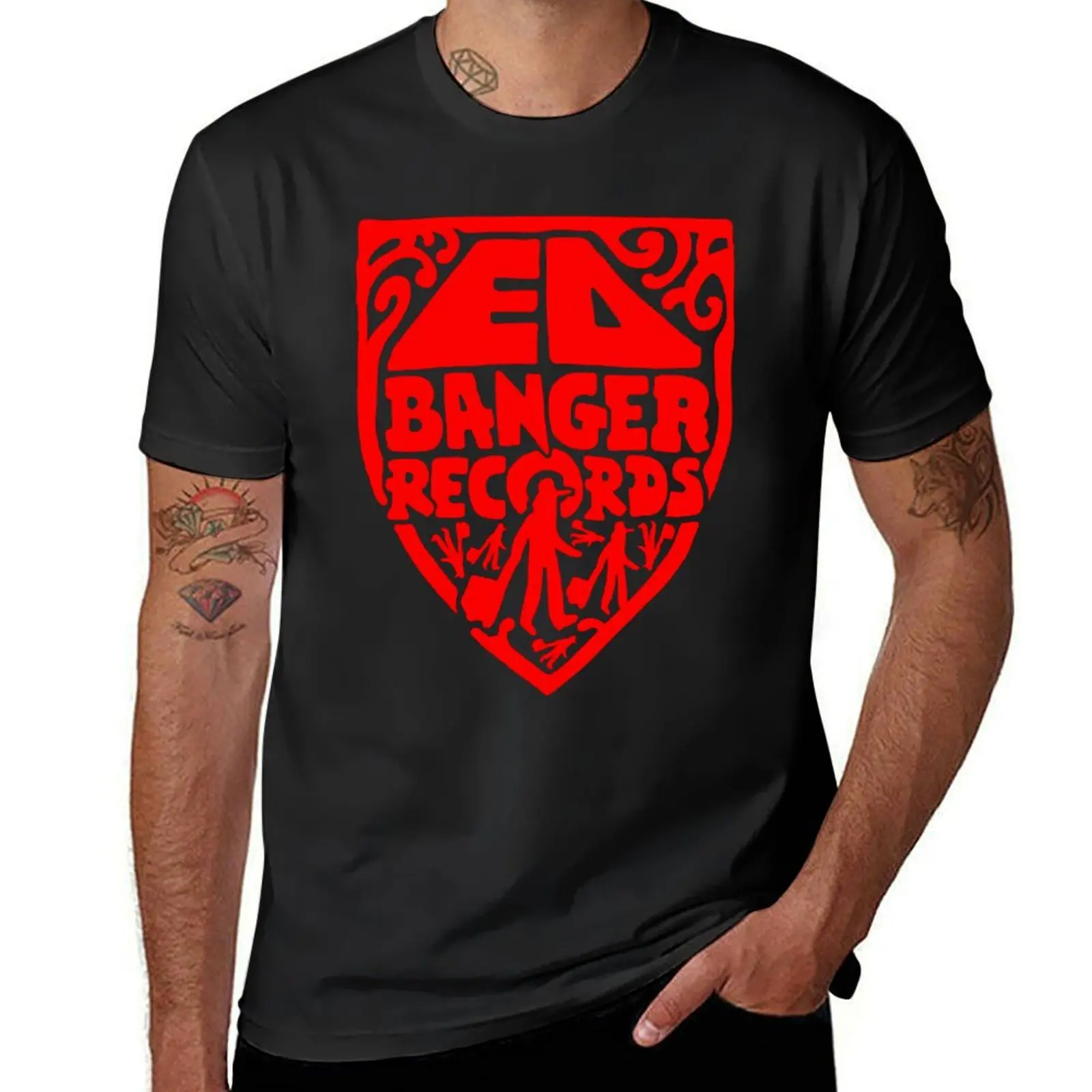 Ed Banger Records - Old Logo T-Shirt summer tops cute tops plus size tops sweat shirts, men