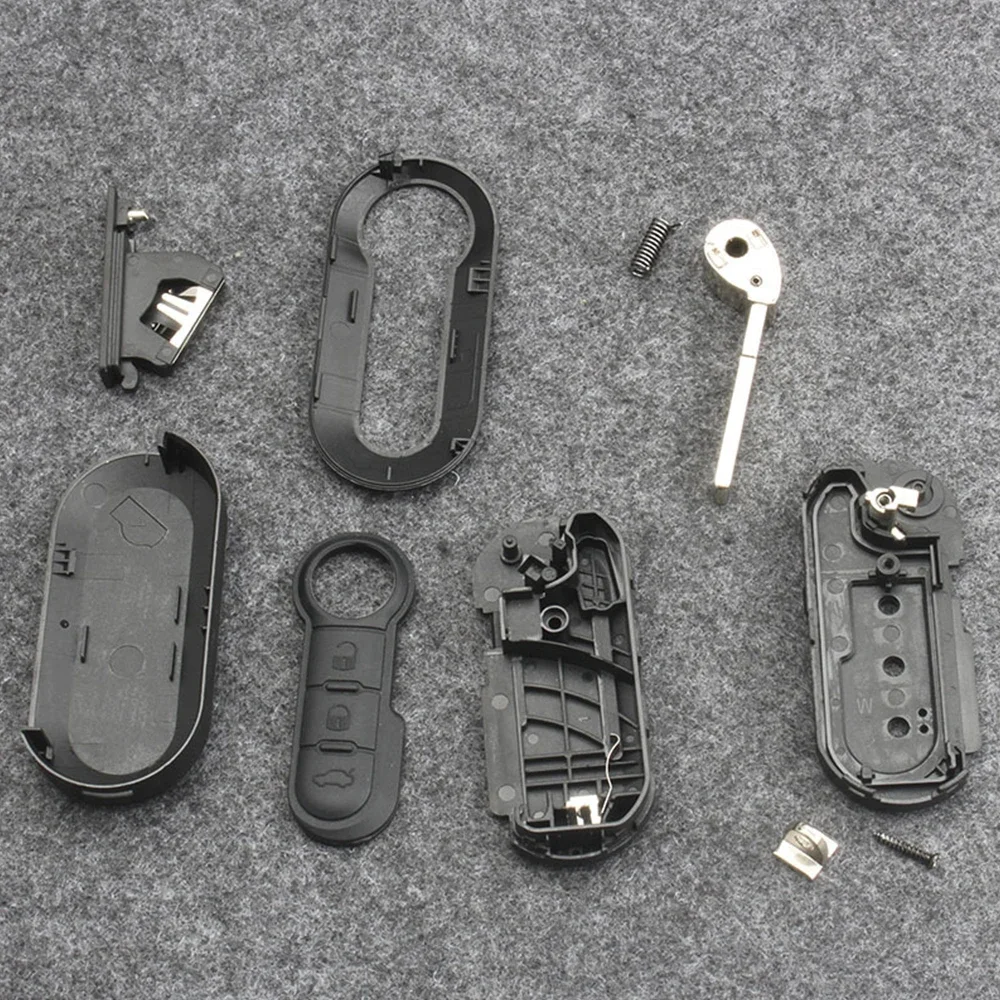 Premium Car Key Shell Cover - Durable 2/3 Button Protection
