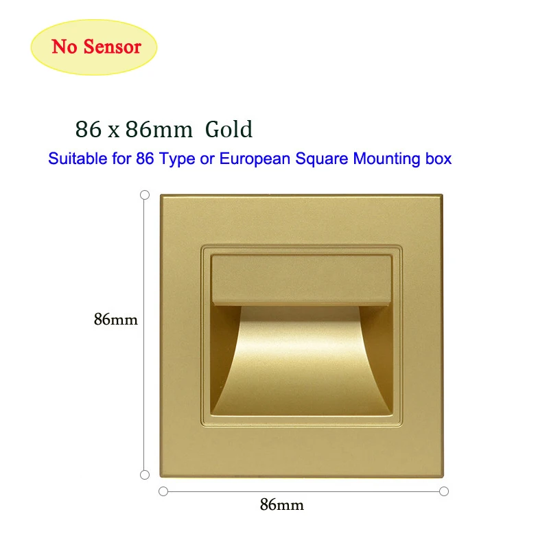No Sensor - Gold