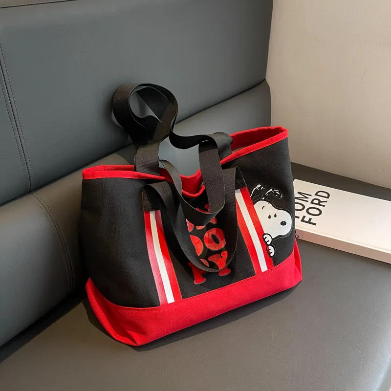 الكرتون لطيف حقيبة يد سعة كبيرة حقيبة كتف حقيبة كر...