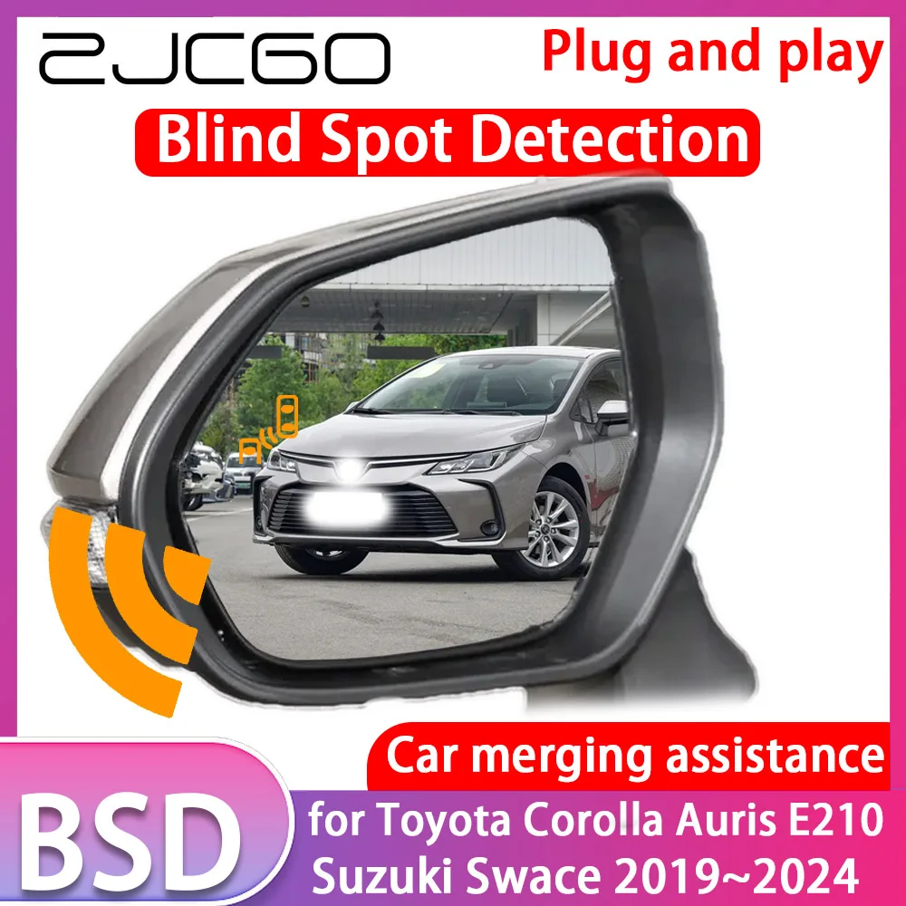ZJCGO for Toyota Corolla Auris E210 Suzuki Swace Blind Spot Detection Car BSD BSA BSM System Driving Warning Radar Alert Mirror