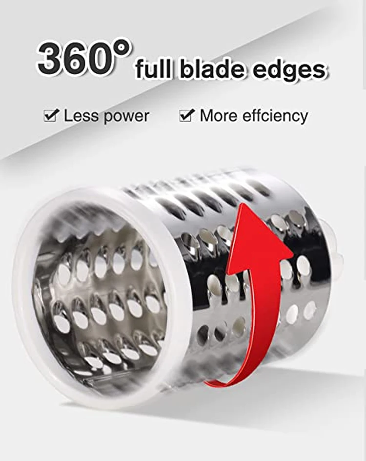 Description Picture 6 of itemManual Vegetable Cutter Slicer Kitchen Roller Gadgets Tool Fruit Vegetable Chopper Round Slicer Graters Potato Carrot Shredder