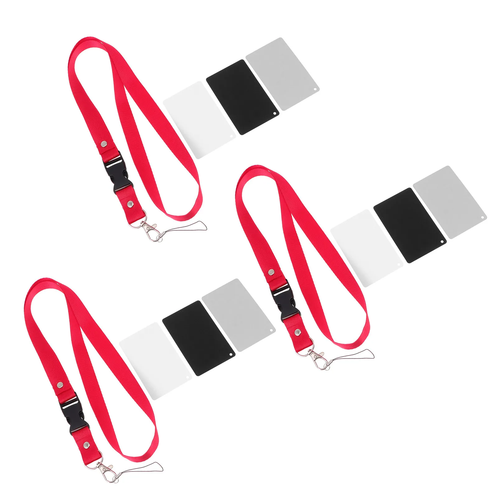 Dslr 카메라 노출 사진용 그레이 화이트 블랙 카드 색상 보정 도구 전문 보정 액세서리