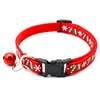 Christmas Safety Buckle Dog Collar Snowflake Tree Christmas Pet Collar Adjustable Collar Cat Collar Pet Accessories Wholesale 6