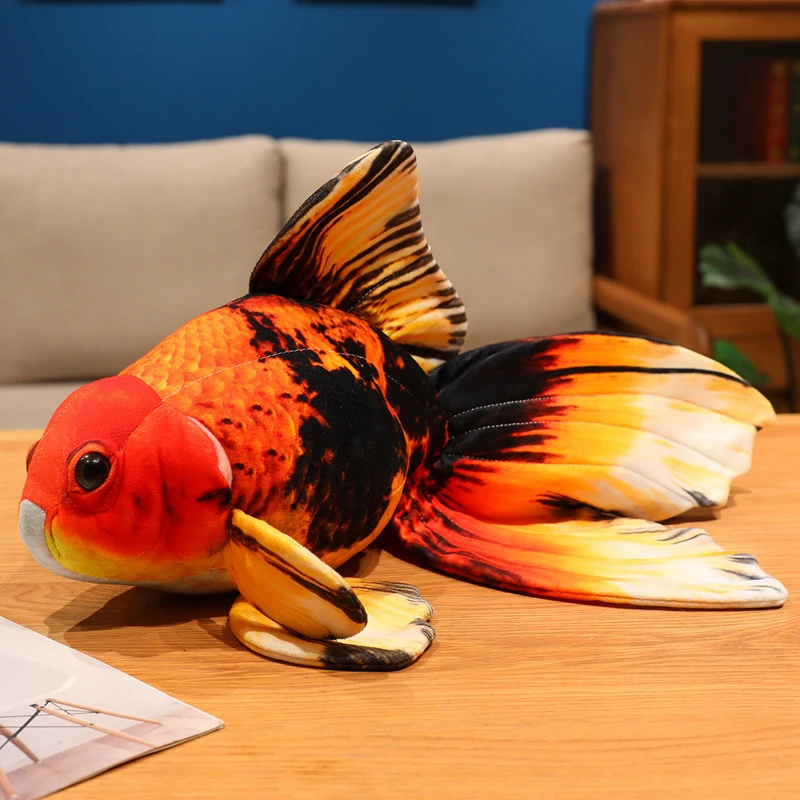 Fish plush decorative pillow product photo